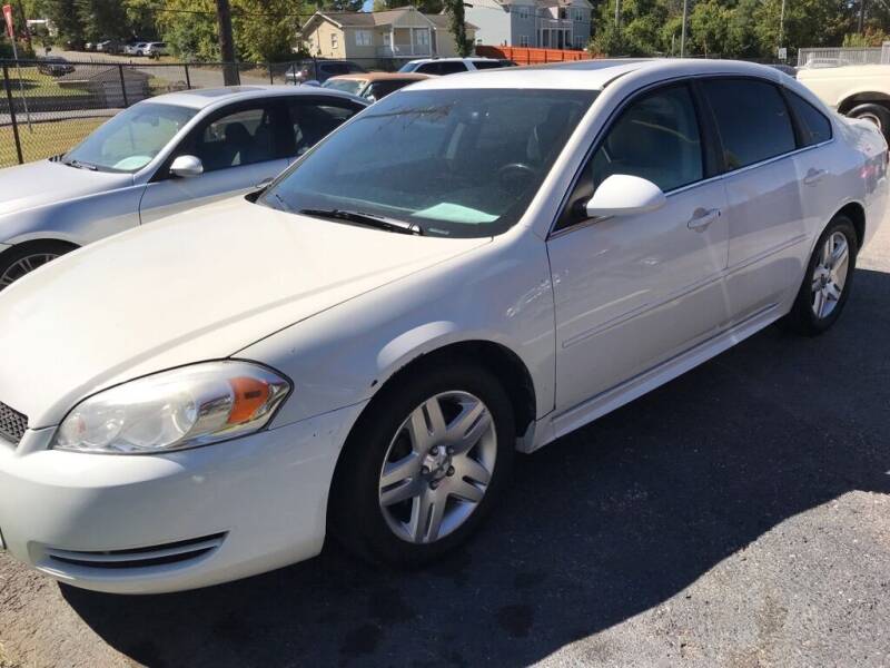 2013 Chevrolet Impala LT Fleet Car Financing in Nashville Used Cars